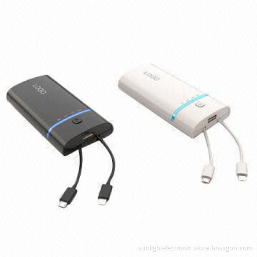 Power Banks for iPhone, iPad, HTC, Samsung and More with 5,200mAh Capacity
